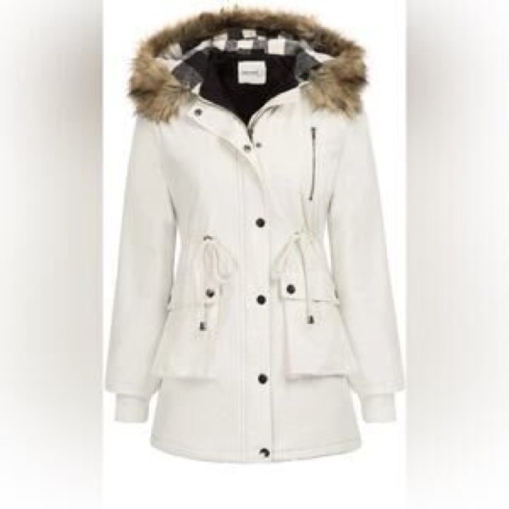 GRACE KARIN Winter Thicken Fleece Lined Parka